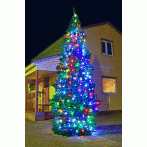 Новогоднее освещение «Цветной каскад» Новогоднее освещение «Цветной каскад»